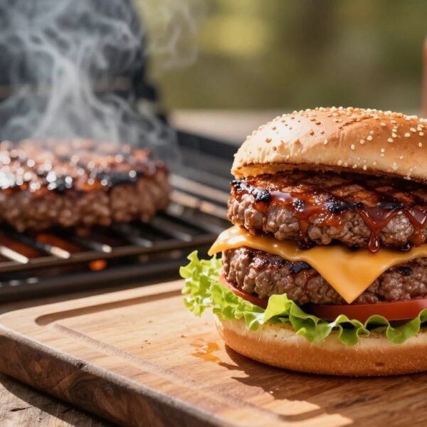 Burger wołowy – ile smażyć, aby uzyskać wybrany stopień wysmażenia