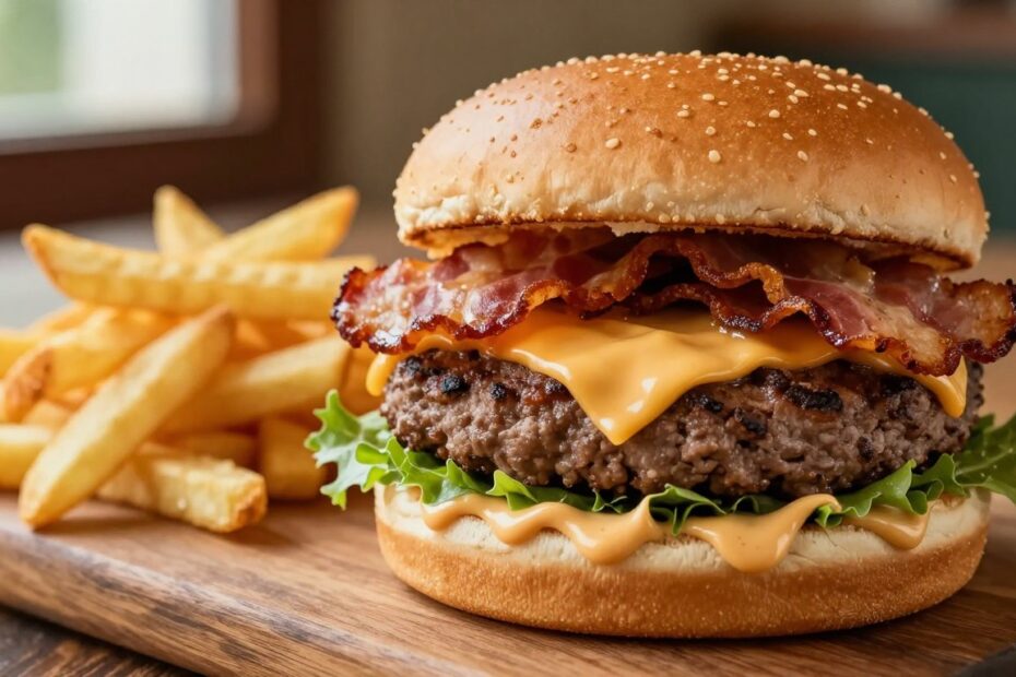 Ile kalorii ma Burger Drwala