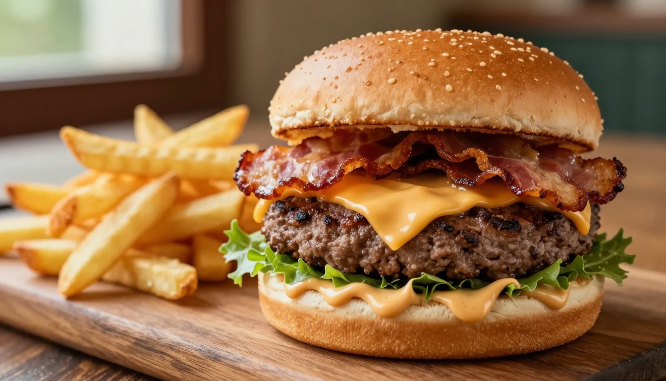 Ile kalorii ma Burger Drwala