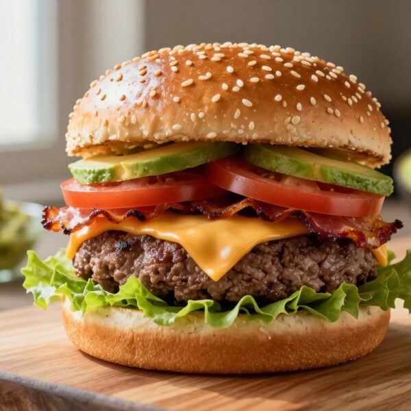 Ile kalorii ma burger i które składniki najbardziej zwiększają jego kaloryczność