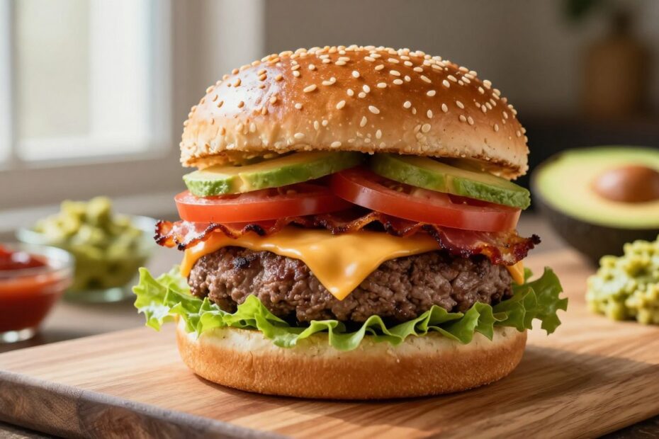 Ile kalorii ma burger