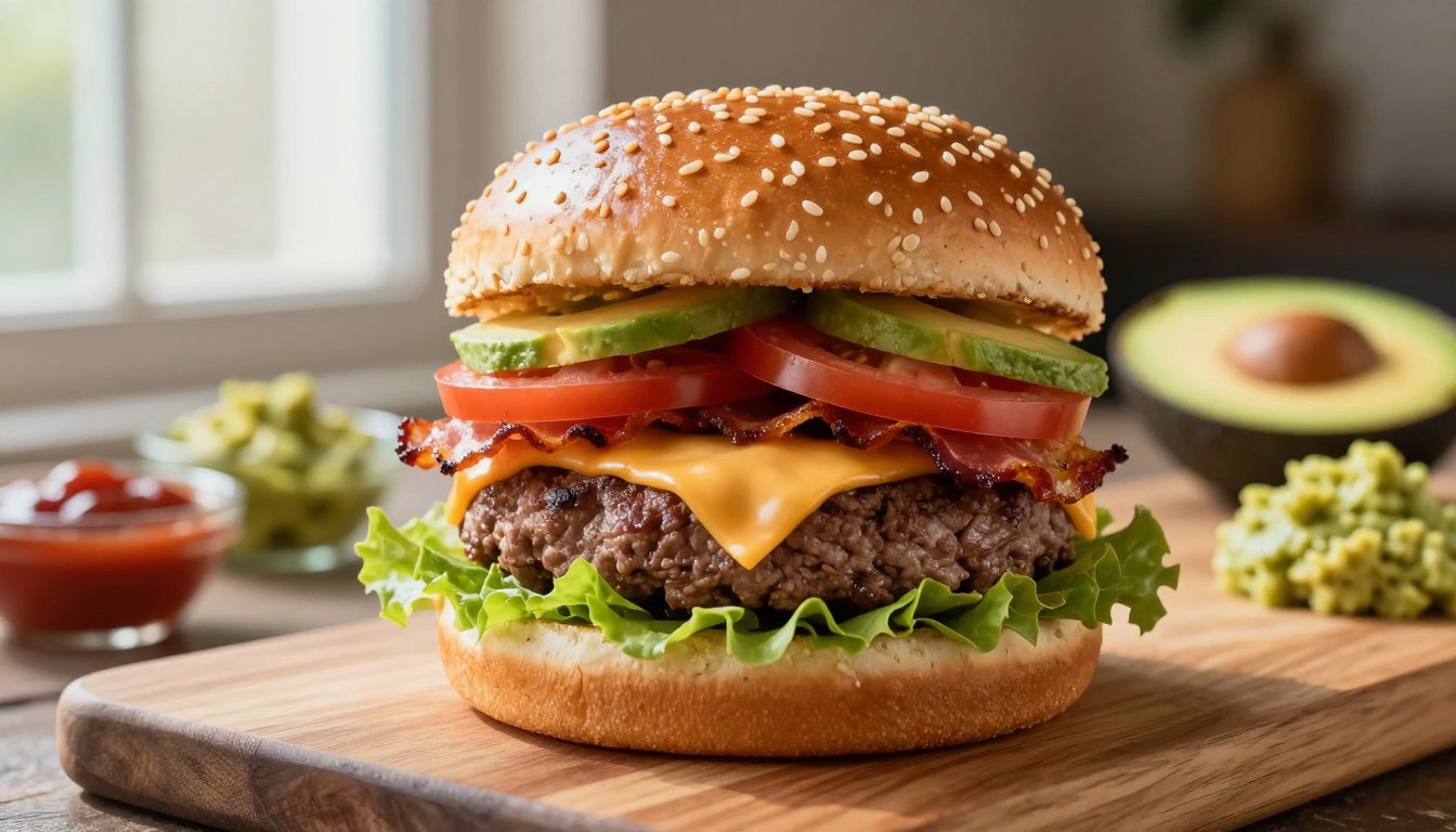 Ile kalorii ma burger
