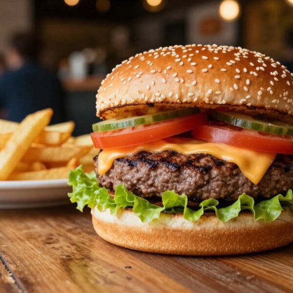 Ile kcal ma burger z burgerowni i jak oszacować kaloryczność zestawu