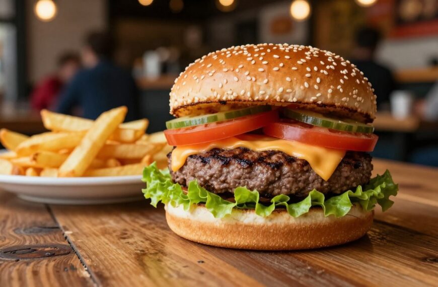 Ile kcal ma burger z burgerowni i jak oszacować kaloryczność zestawu
