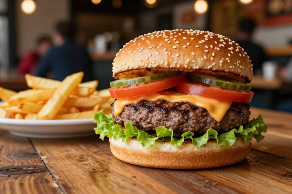 Ile kcal ma burger z burgerowni