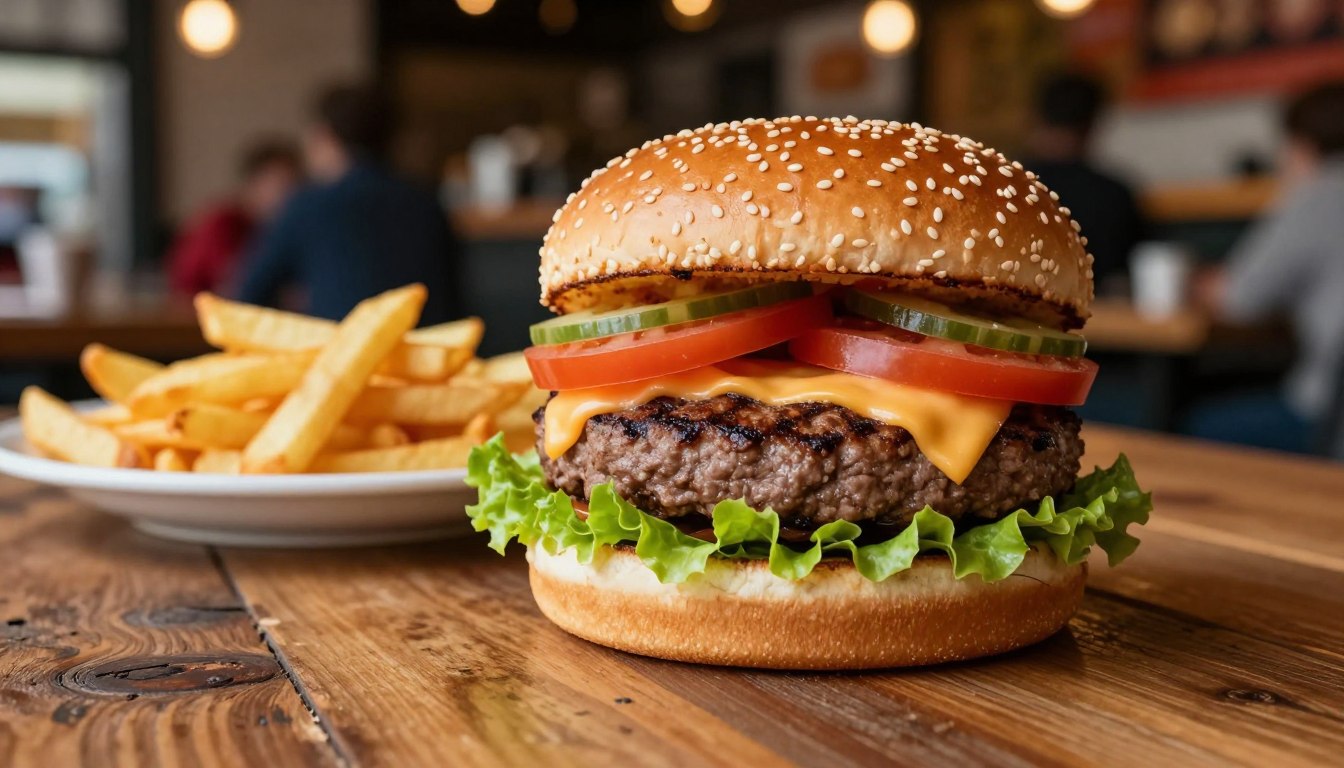 Ile kcal ma burger z burgerowni