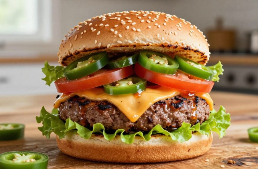 Ile kcal ma jalapeño burger