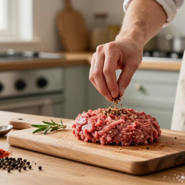 Jak przyprawić mięso na burgery, aby zachować jego wyrazisty smak