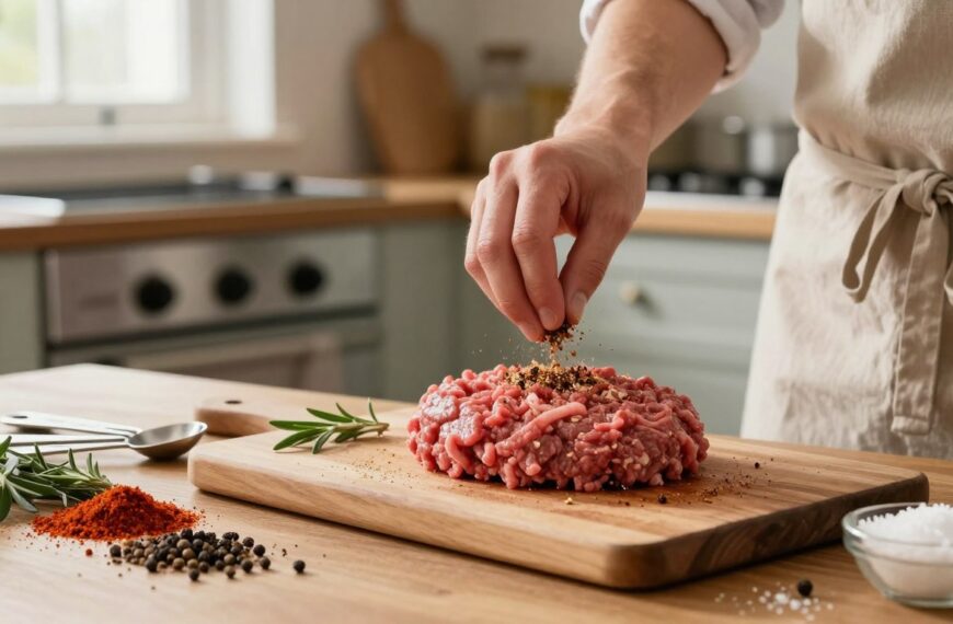 Jak przyprawić mięso na burgery