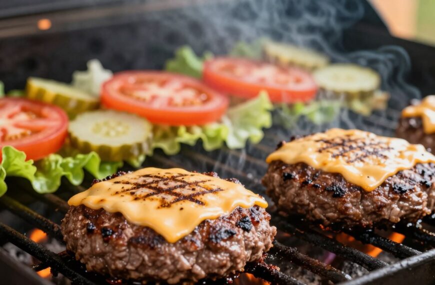 Jak smażyć burgery wołowe z Lidla, aby były soczyste i równomiernie wysmażone