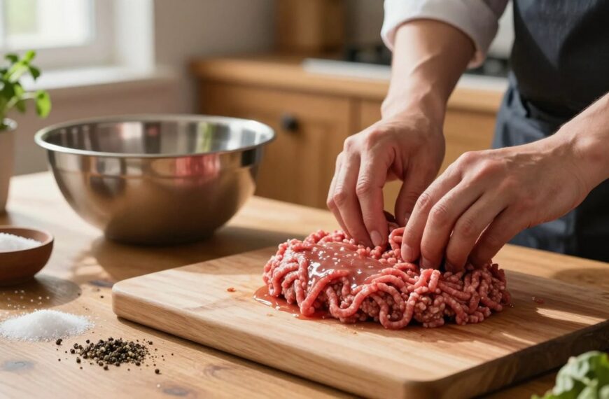 Jak zrobić mięso na burgery? Wybór wołowiny, formowanie i przyprawianie