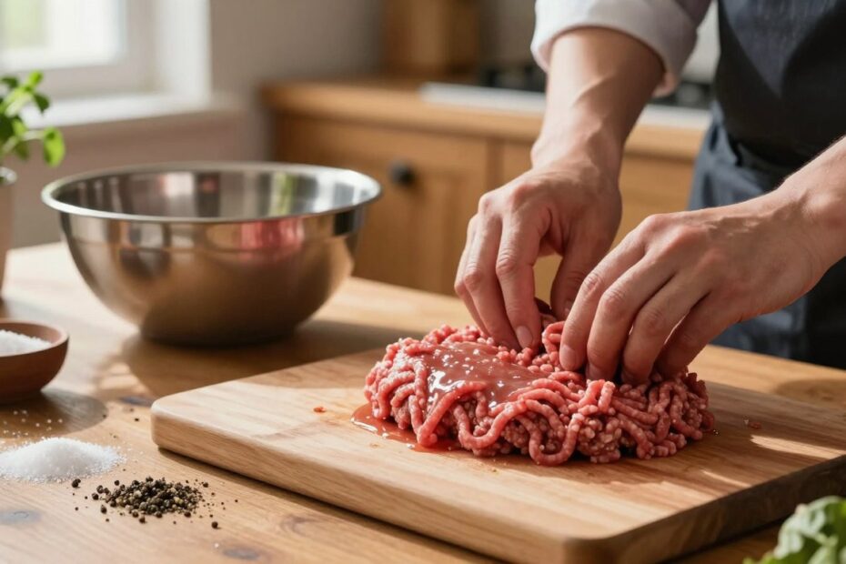 Jak zrobić mięso na burgery