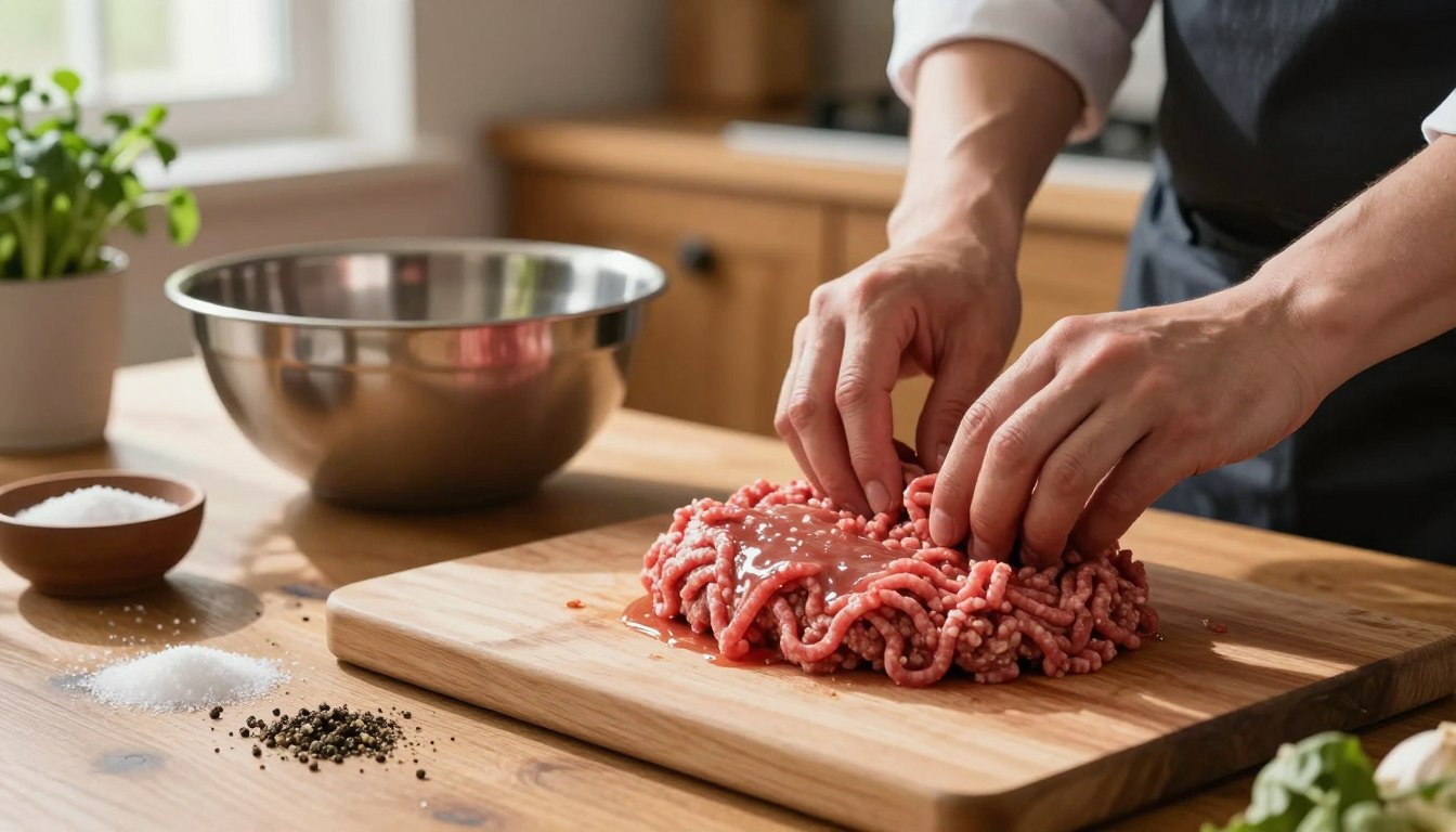 Jak zrobić mięso na burgery