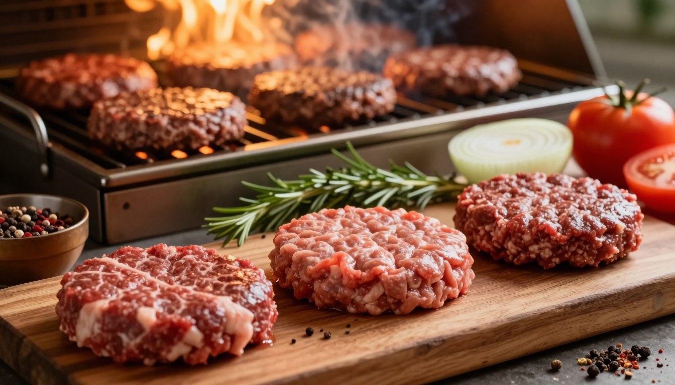 Jakie mięso na burgery