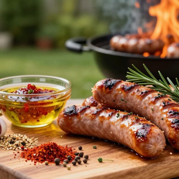 Marynata do kiełbasy na grill – prosty sposób na bardziej aromatyczną i soczystą kiełbasę